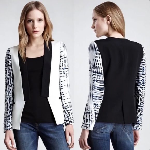 Parker ‘Reef’ 100% Silk Blazer size Small - Picture 1 of 5